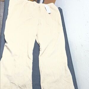 Alfred Dunner Cream Corduroy Pants